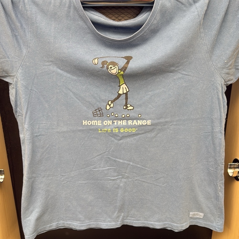 Life Is Good Women’s Crusher Tee “Home On The Range”